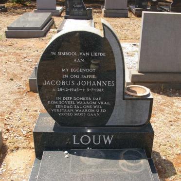 LOUW Jacobus Johannes 1945-1987