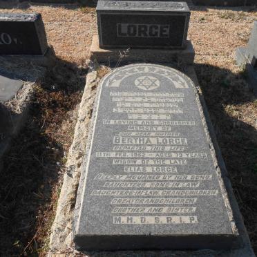 LORGE Bertha -1952