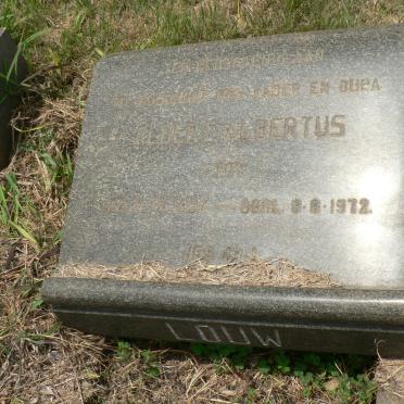 LOUW Albert Albertus 1937-1972