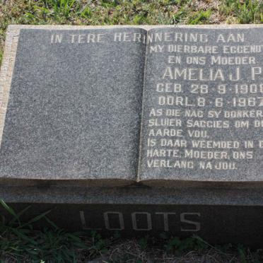 LOOTS Amelia J.P. 1908-1967 :: LOOTS Danie 1948-1969