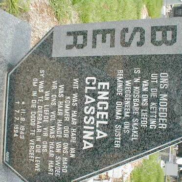 LOUBSER Engela Classina 1943-1994