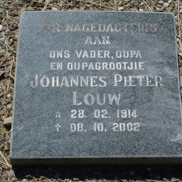 LOUW Johannes Pieter 1914-2002 &amp; Bettie 1918-1977
