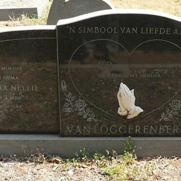 LOGGERENBERG Jan Adriaan, van 1920-1982 &amp; Jemima Nellie 1920-1984