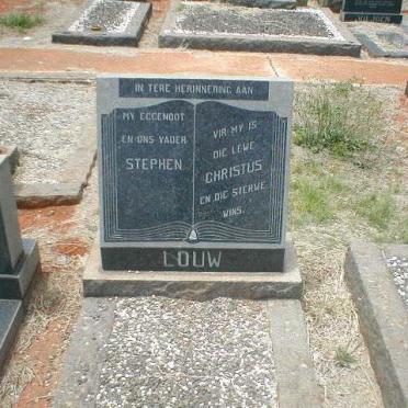 LOUW Stephen