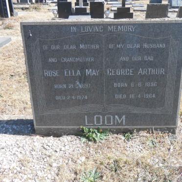 LOOM George Arthur 1896-1964 &amp; Rose Ella May 1897-1974