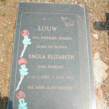 LOUW Engla Elizabeth nee JENKINS 1930-1985