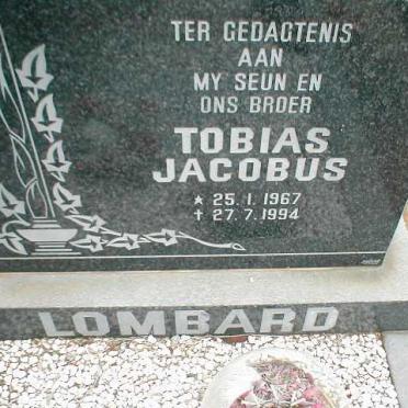 LOMBARD Tobias Jacobus 1967-1994
