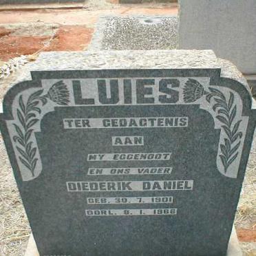 LUIES Diederik Daniel 1901-1966