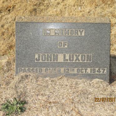 LUXON John -1947