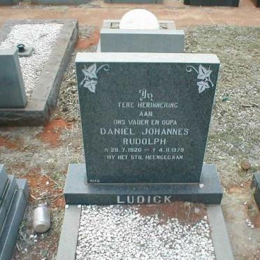 LUDICK Daniel Johannes Rudolph 1920-1979