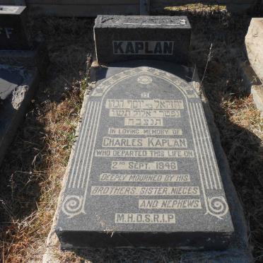 KAPLAN Charles -1946