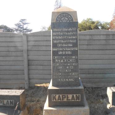 KAPLAN Lily  -1941