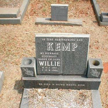 KEMP Willie 1917-1986