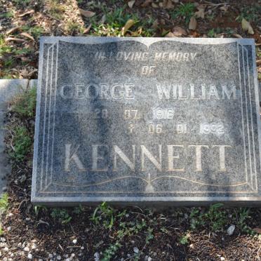 KENNETT George William 1916-1992
