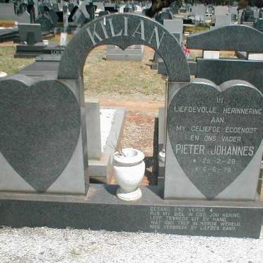 KILIAN Pieter Johannes 1928-1978