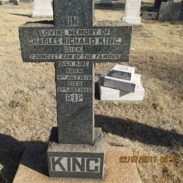 KING Charles Richard 1870-1930