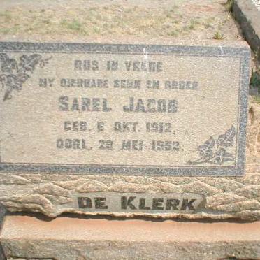 KLERK Sarel Jacob, de 1912-1952