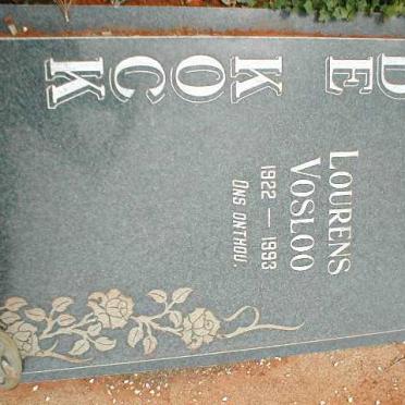 KOCK Lourens Vosloo, de 1922-1993