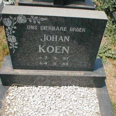 KOEN Johan 1957-1984