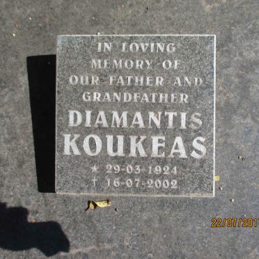 KOUKEAS Diamantis 1924-2002