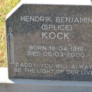 KOCK Hendrik Benjamin 1915-2000