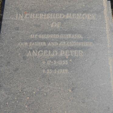 KONDES Angelo Peter 1933-1988