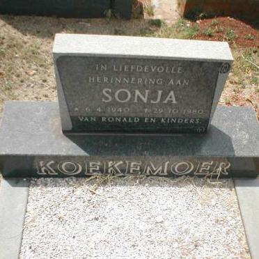 KOEKEMOER Sonja 1940-1980