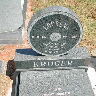 KRUGER Lourens 1976-1999