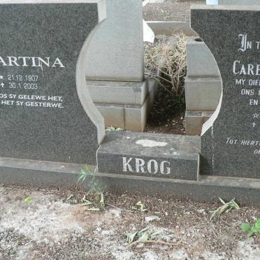 KROG Carl Ignatius 1903-1982 &amp; Martina 1907-2003