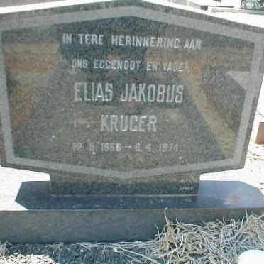 KRUGER Elias Jakobus 1950-1974