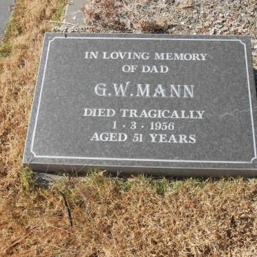 MANN G.W. -1956