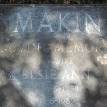 MAKIN Elsie Ann 1938-1989