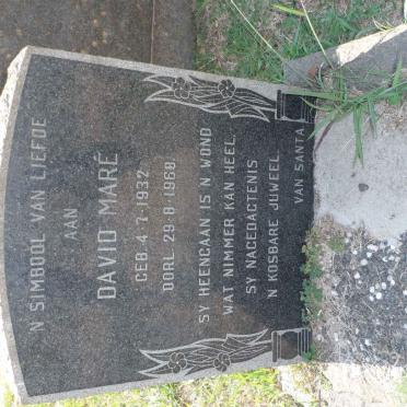MARÉ David 1932-1968