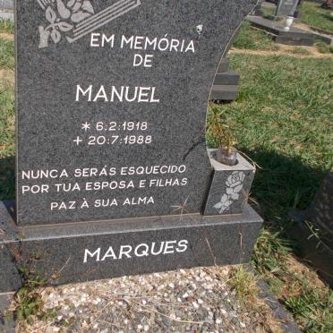 MARQUES Manuel 1918-1988