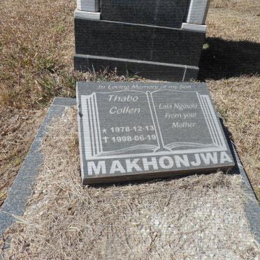 MAKHONJWA Thabo Collen 1978-1998
