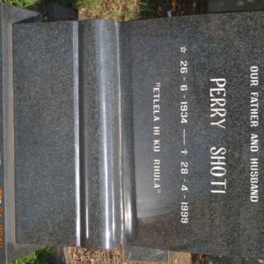 MASHELE Perry Shoti 1934-1999