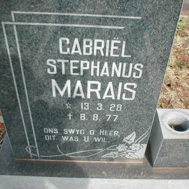 MARAIS Gabriel Stefanus 1928-1977