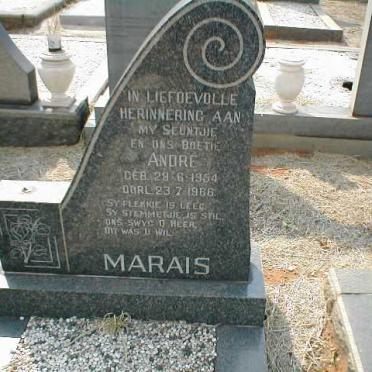 MARAIS Andre 1954-1966