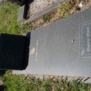 MARÉ Tobias Jacobus 1916-1974 &amp; Hantie 1922-2008