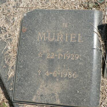 MANTHEY Muriel 1929-1986