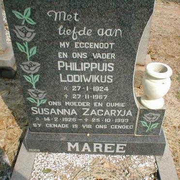 MAREE Philippuis Lodiwikus 1924-1967 &amp; Susanna Zagaryja 1926-1993