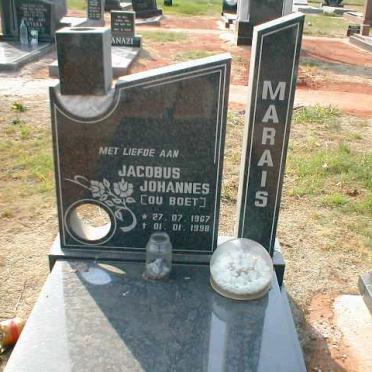 MARAIS Jacobus Johannes 1967-1998