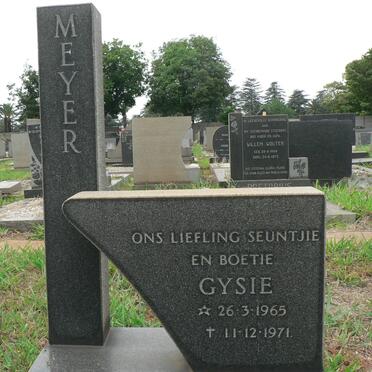 MEYER Gysie 1965-1971