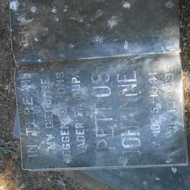 MEINTJES Petrus Johannes 1941-1995