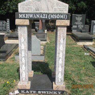 MKHWANAZI Kate Swinky nee MSOMI