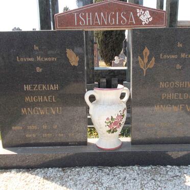 MNGWEVU Hezekiah Michael 1936-1997 &amp; Ngoshiwe Phielda 1942-2011