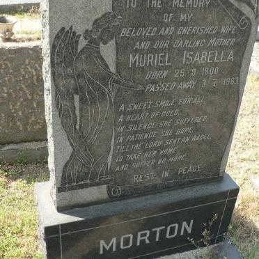 MORTON Muriel Isabella 1900-1963