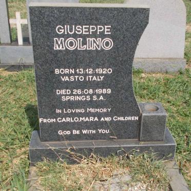 MOLINO Giuseppe 1920-1989