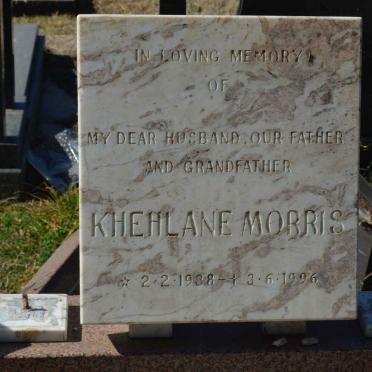 MORRIS Khehlane 1938-1996