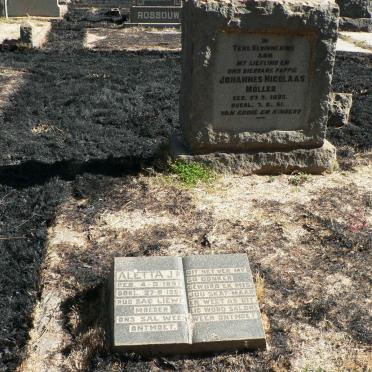 MÖLLER Johannes Nicolaas 1895-1941 &amp; Aletta J.P. 1897-1961